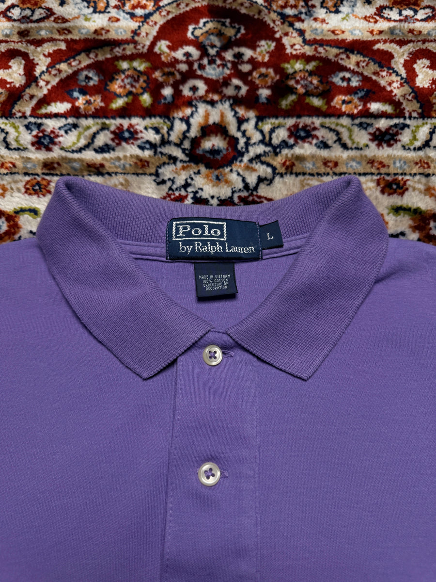 Polo By Ralph Lauren Light Purple Polo Shirt - L