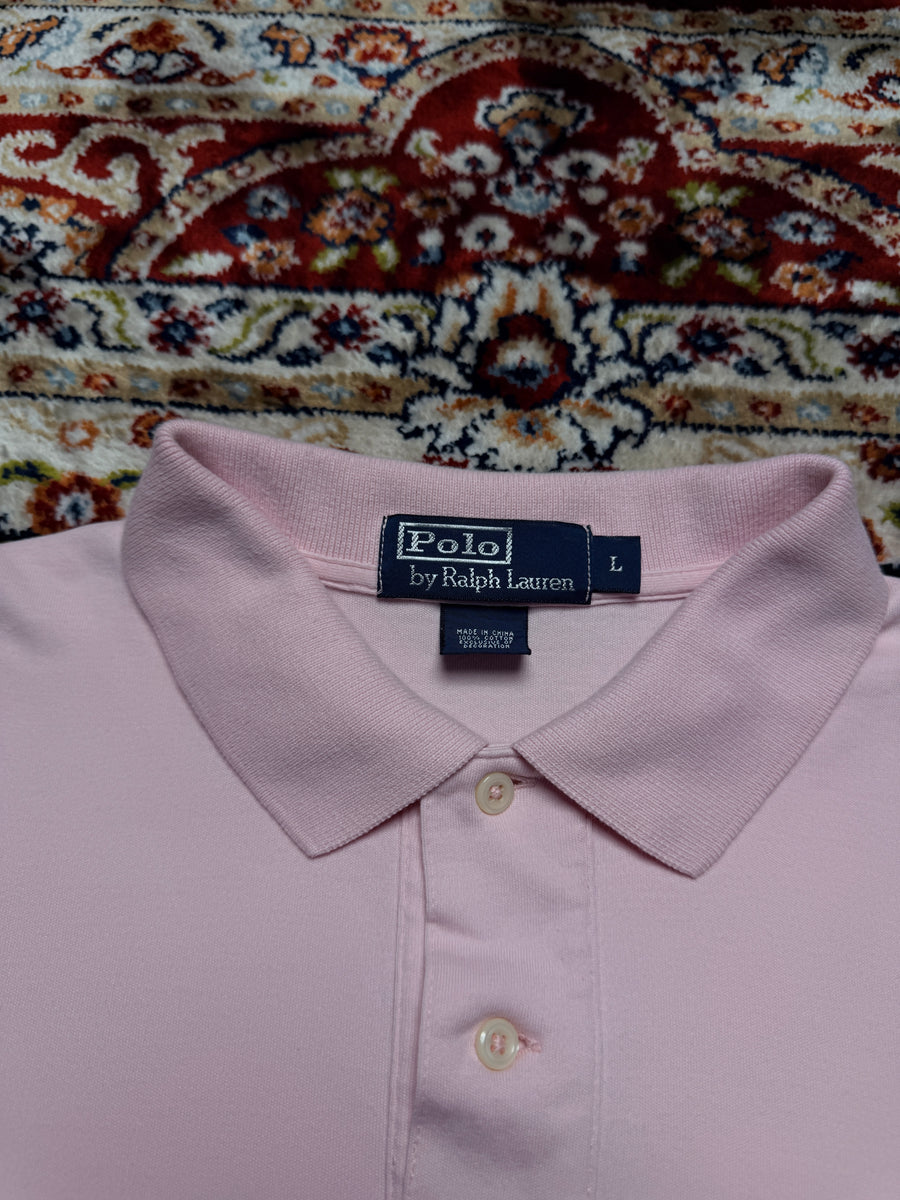 Polo by Ralph Lauren Light Pink Polo Shirt - L