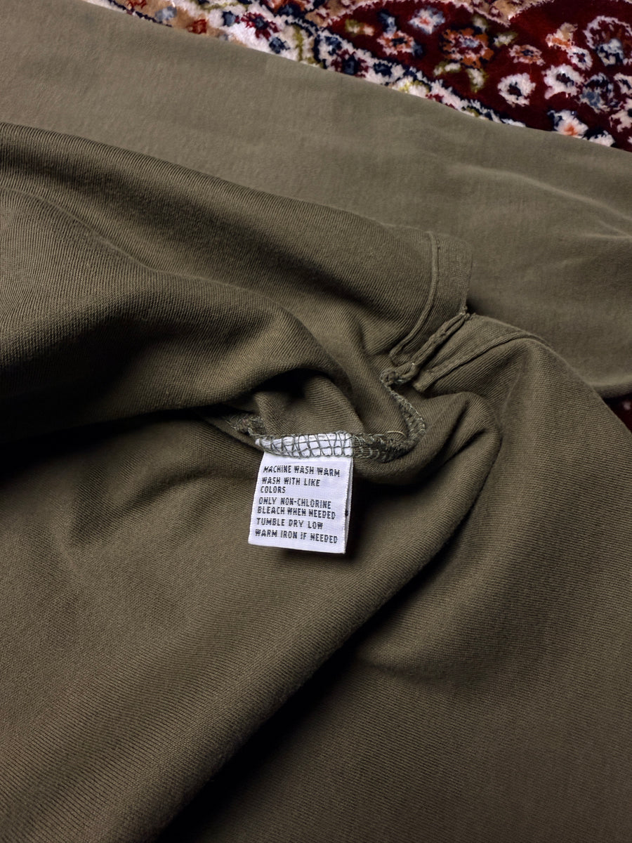 Polo by Ralph Lauren Army Green Long Sleeve Polo Shirt - M