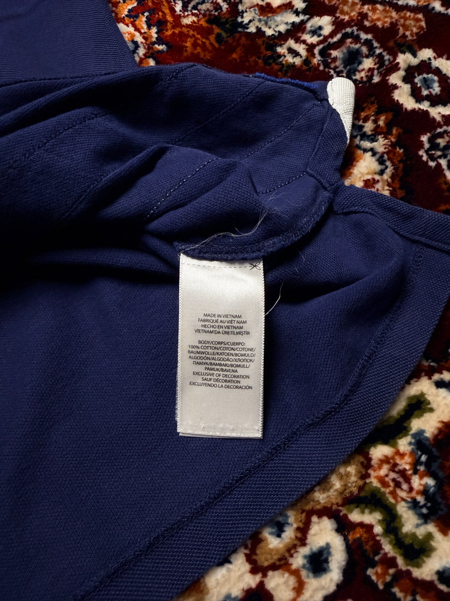 Polo Ralph Lauren Navy Blue Big Pony Custom Slim Fit Polo Shirt - S