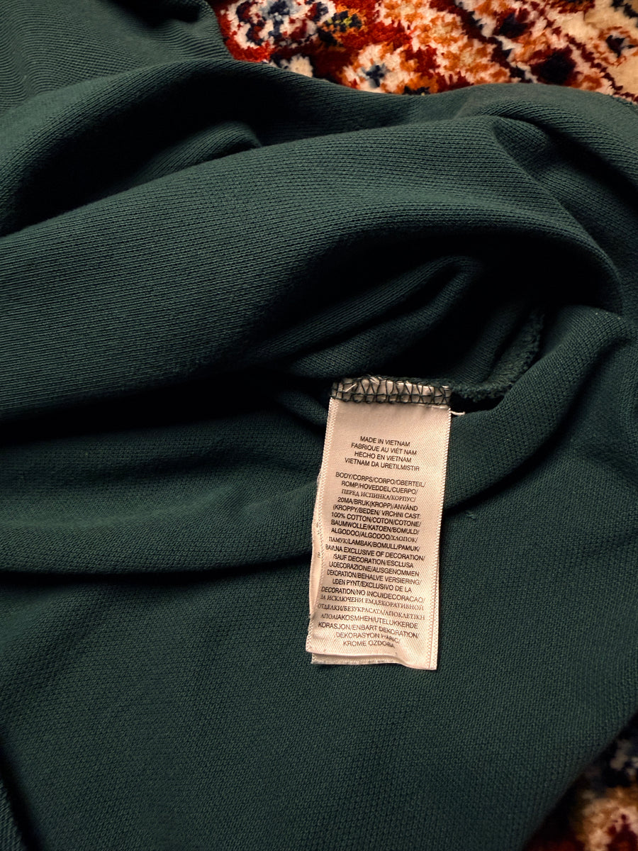 Ralph Lauren Green 3 Pony Custom Slim Fit Polo Shirt - S