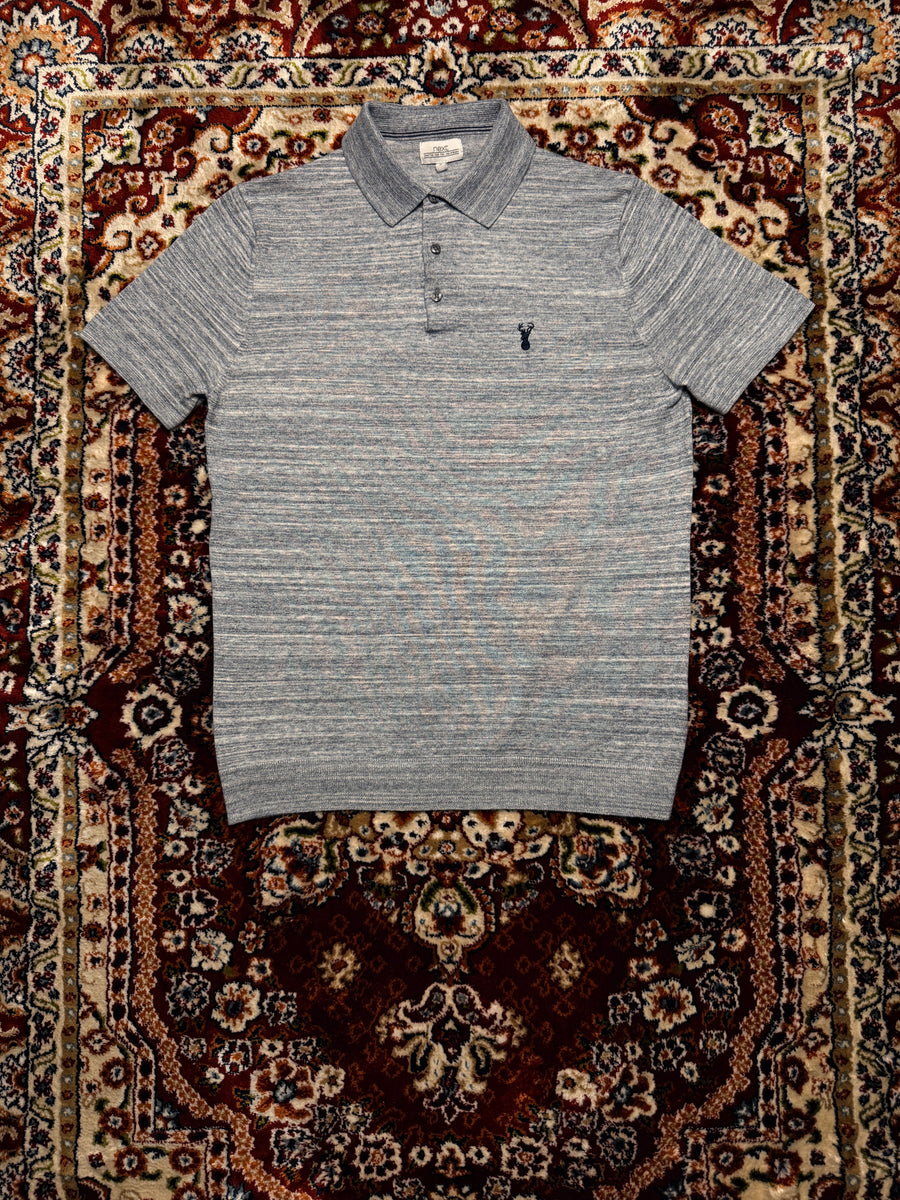 Next Light Grey Polo Shirt - M