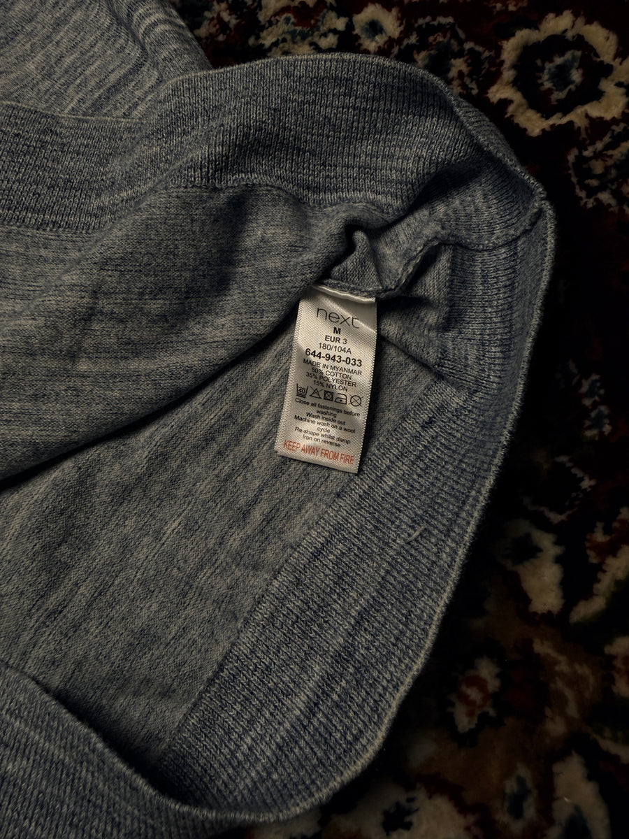Next Light Grey Polo Shirt - M