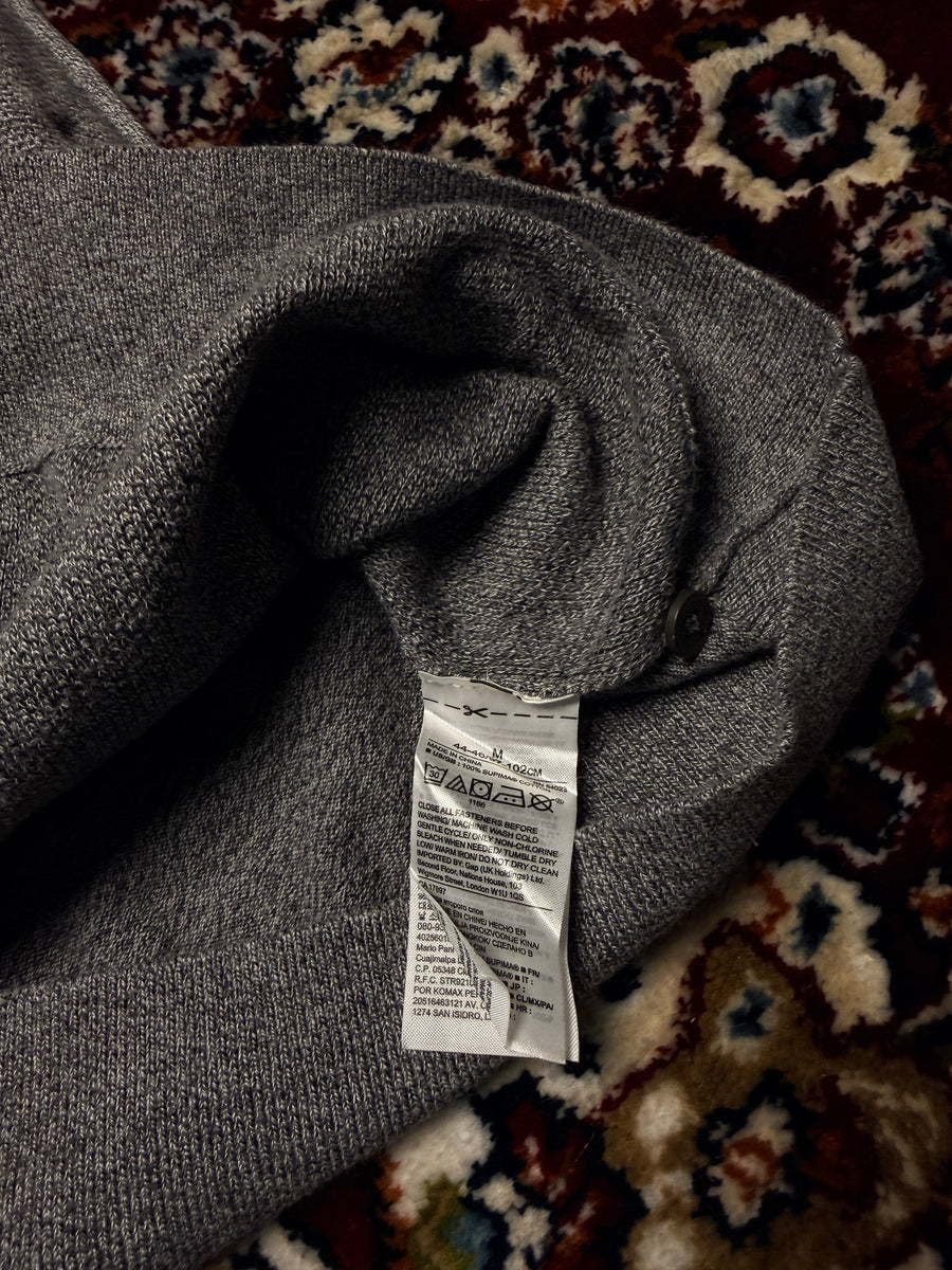 Banana Republic Grey Supima Cotton Polo Shirt - M