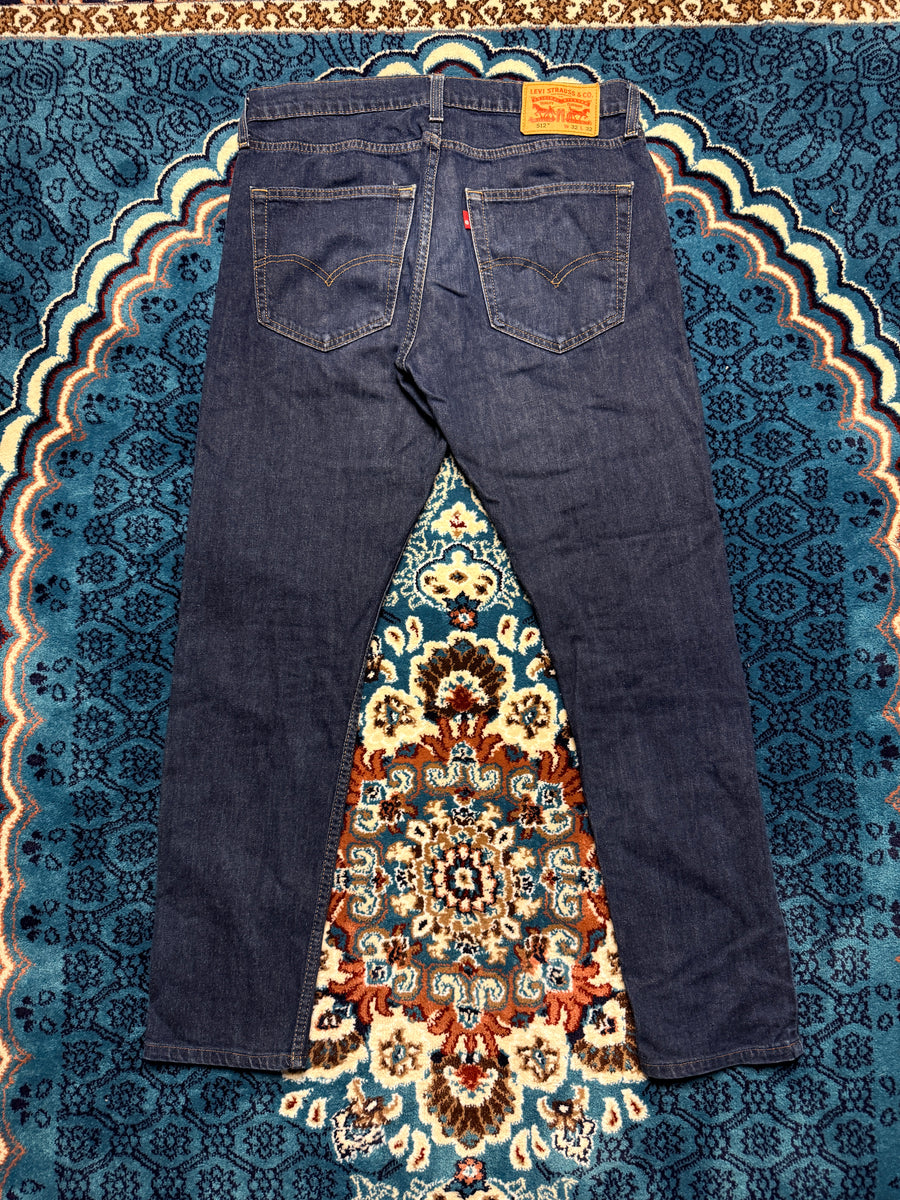 Levi's Blue 512 Slim Tapered Jeans - 32