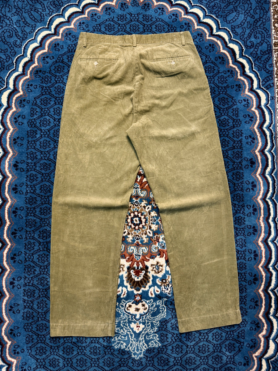 Polo by Ralph Lauren Army Green Corduroy Pants - 32