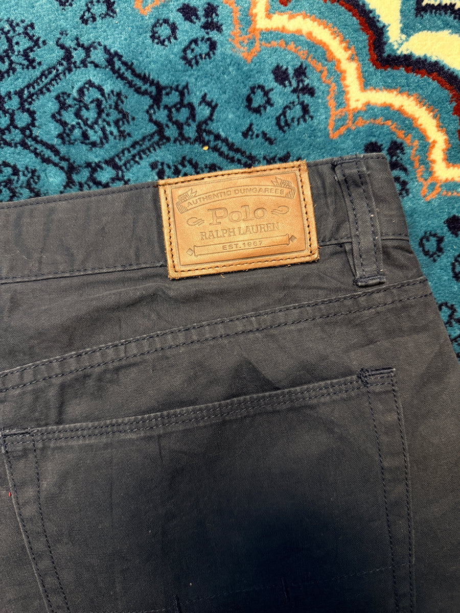 Polo Ralph Lauren Blue Cotton Chinos - 38