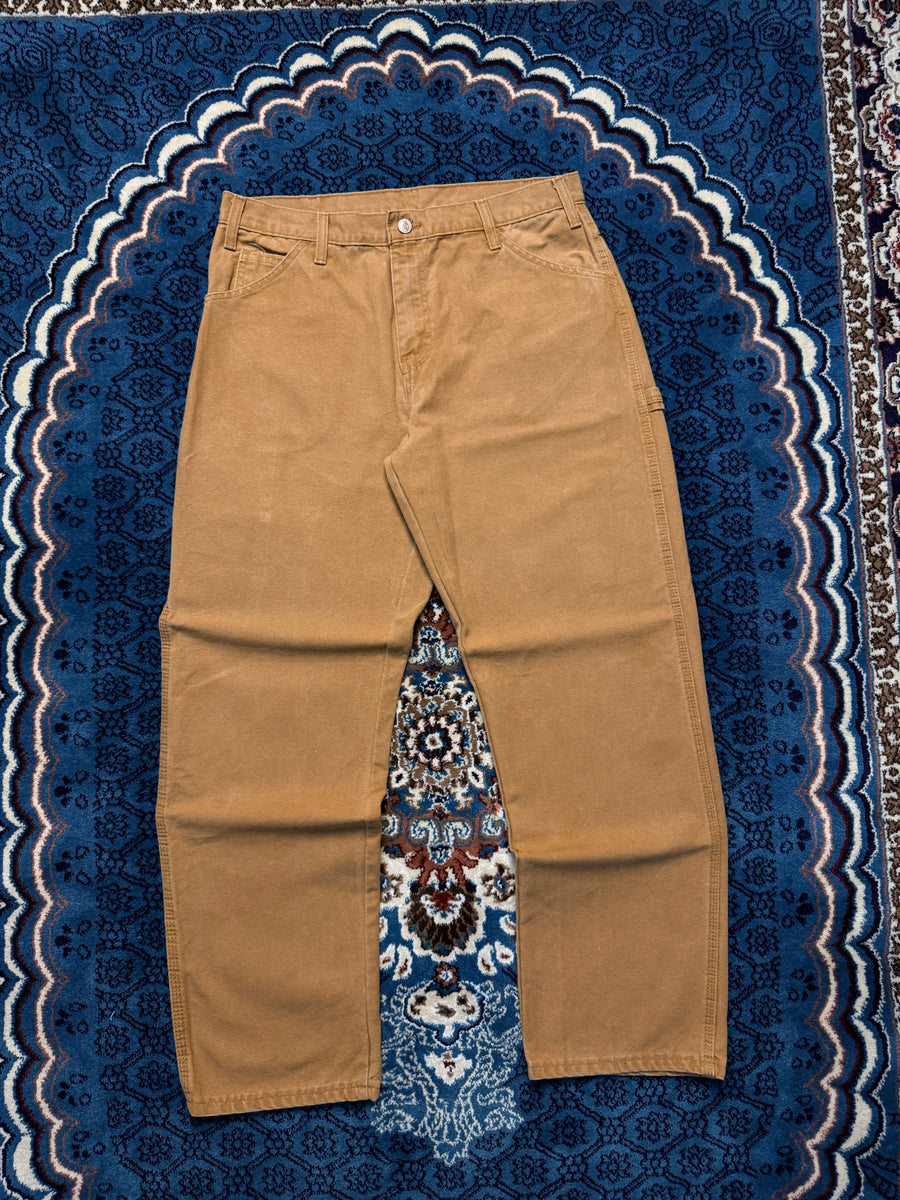 Dickies Brown Cargo Cotton Pants - 34