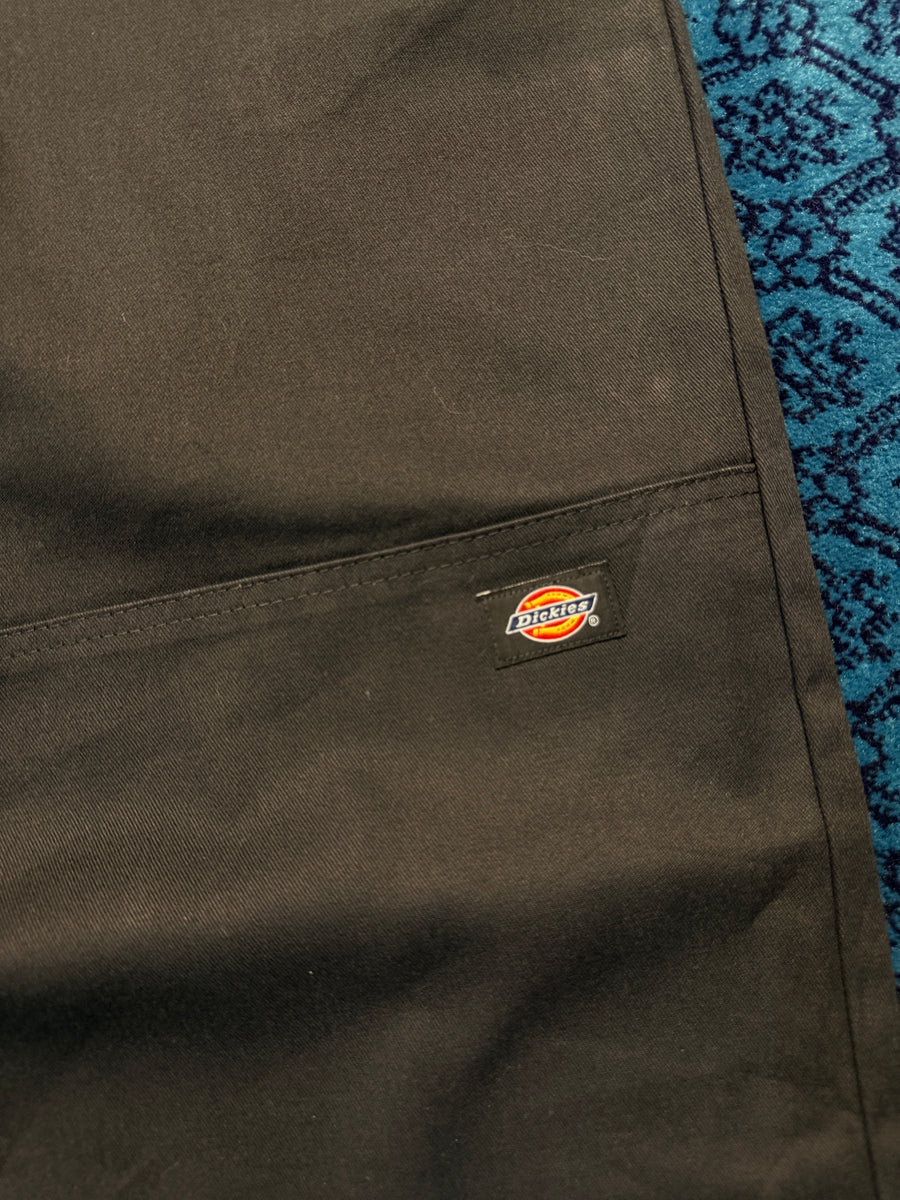 Dickies Black Cotton Pants Loose Fit - 36
