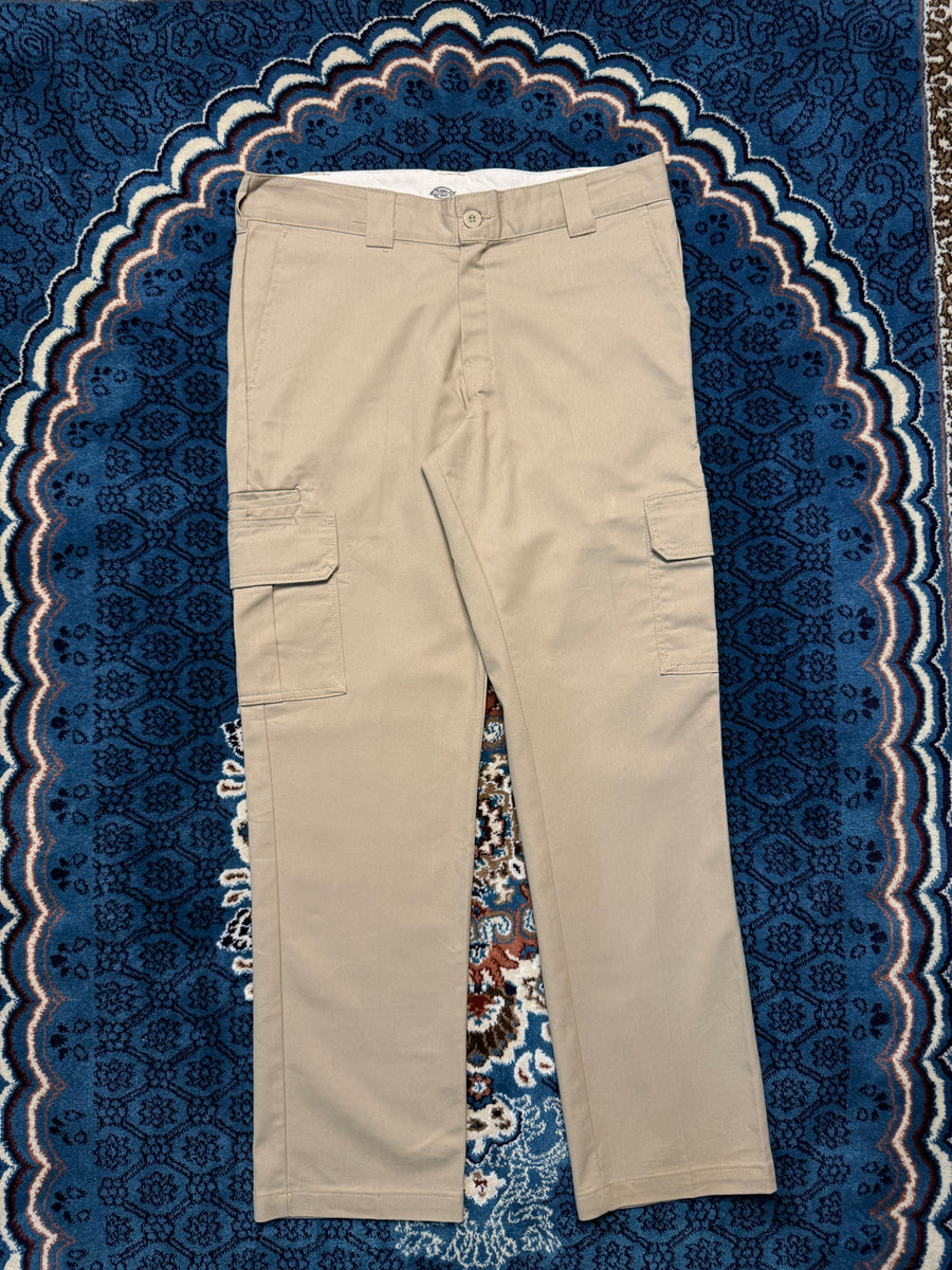 Dickies Beige Cargo Pants Slim Straight - 34