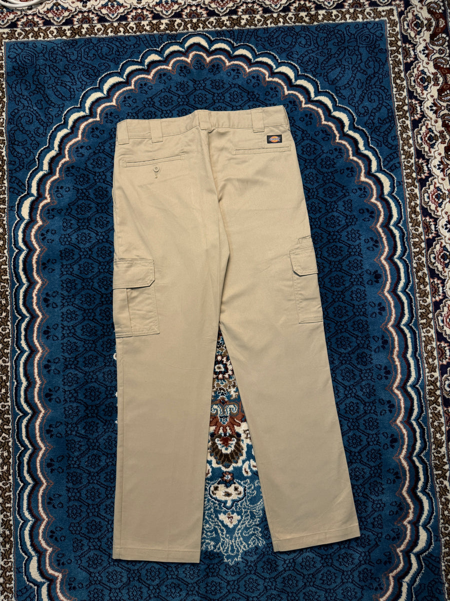 Dickies Beige Cargo Pants Slim Straight - 34