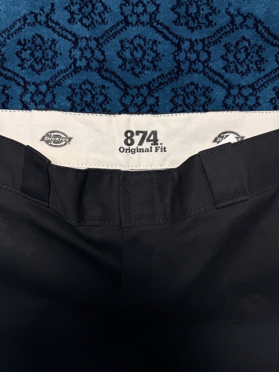 Dickies 874 Original Fit Black Cotton Pants - 36
