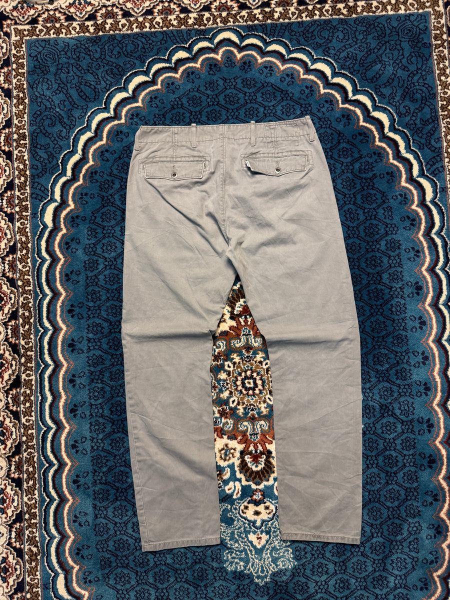 Levi's Light Grey Cotton Pants - 32