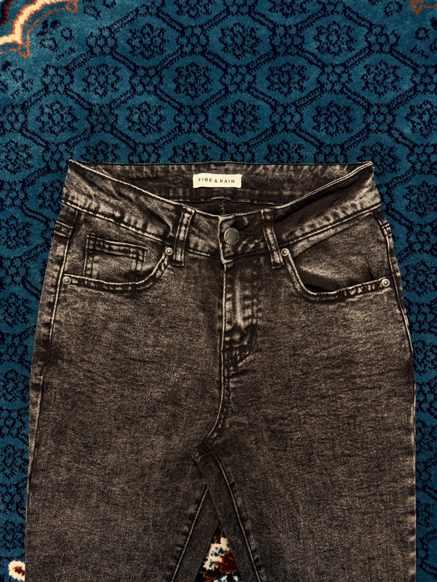 Fire & Rain Grey Flared Jeans - 1