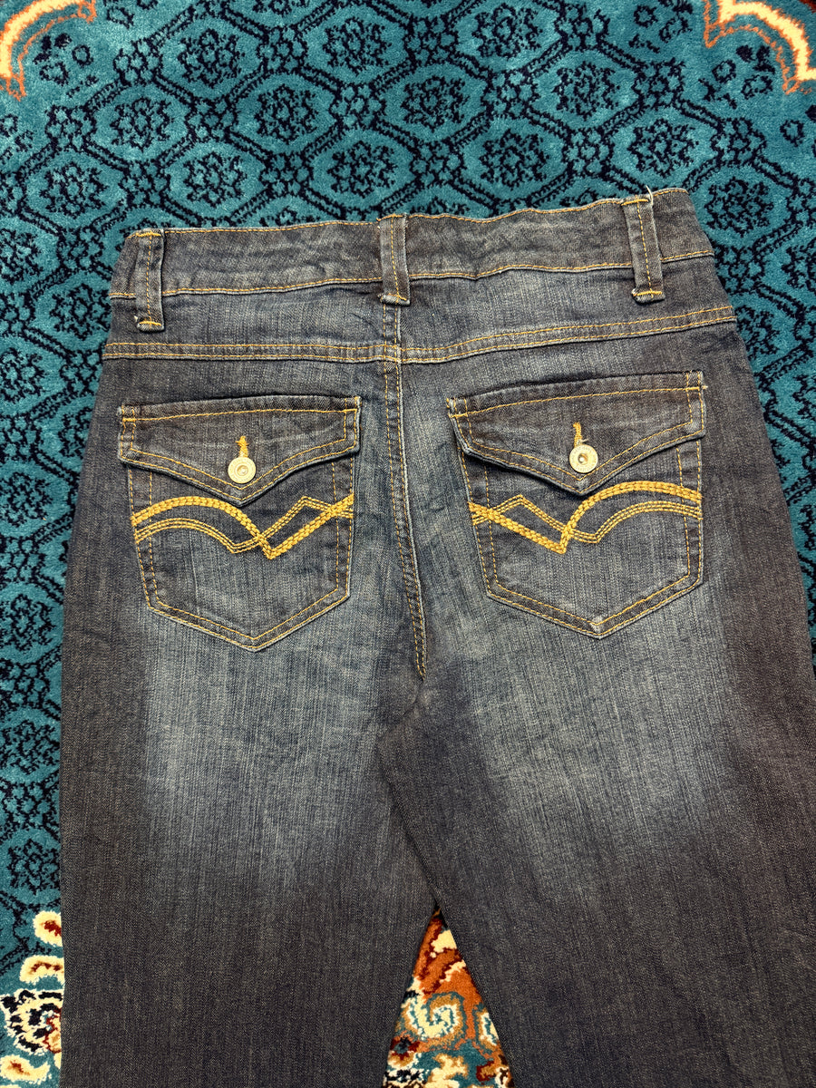 Nine West Blue West End Bootcut Jeans - 4