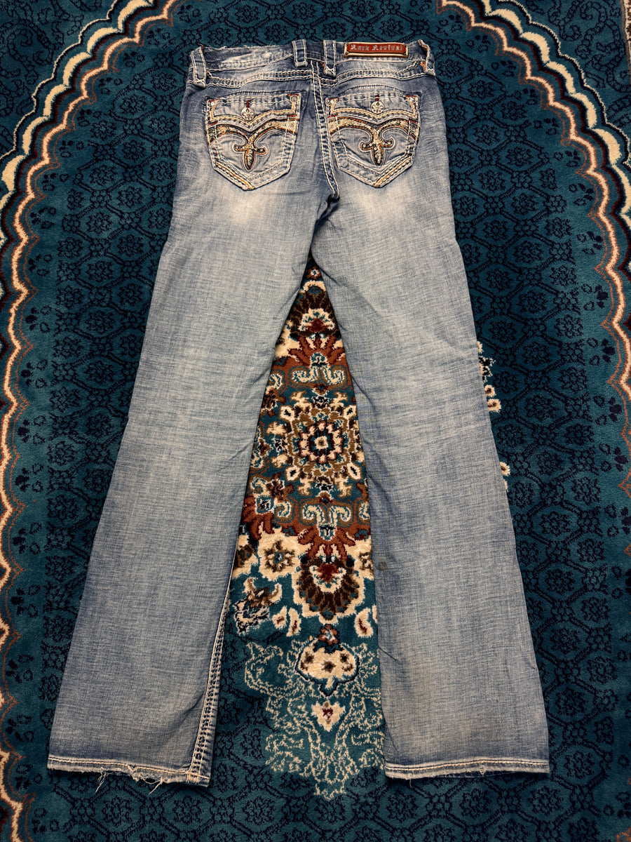 Rock Revival Blue Bootcut Jeans - 26