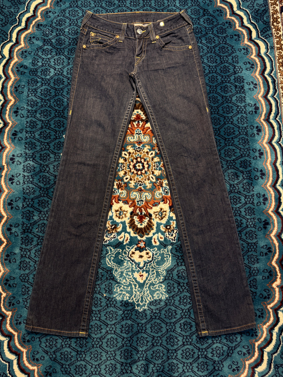 True Religion Blue Straight Fit Jeans - 28