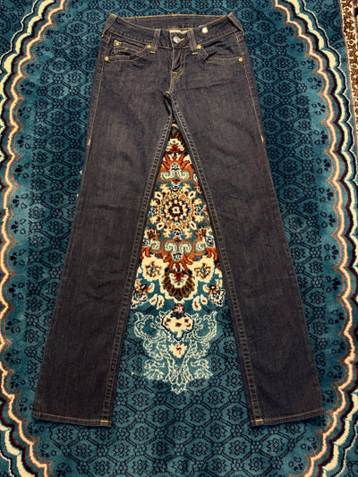 True Religion Blue Straight Fit Jeans - 28