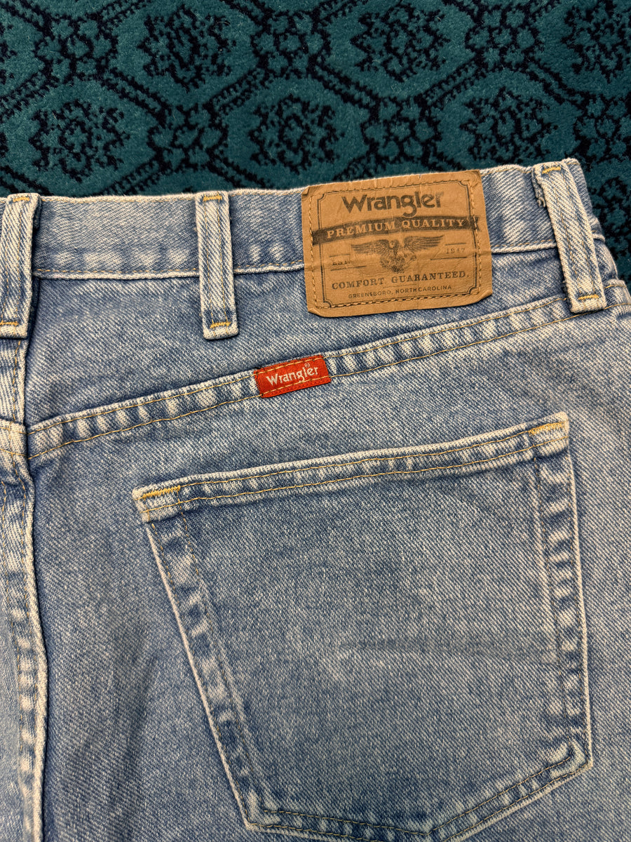Wrangler Blue Regular Fit Jeans - 36