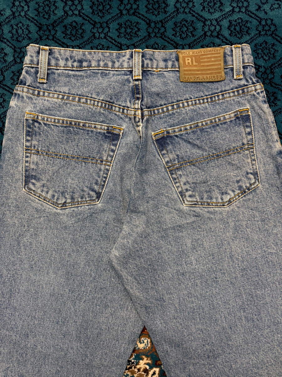 Polo Jeans Company Ralph Lauren Blue Relaxed Fit Jeans - 28
