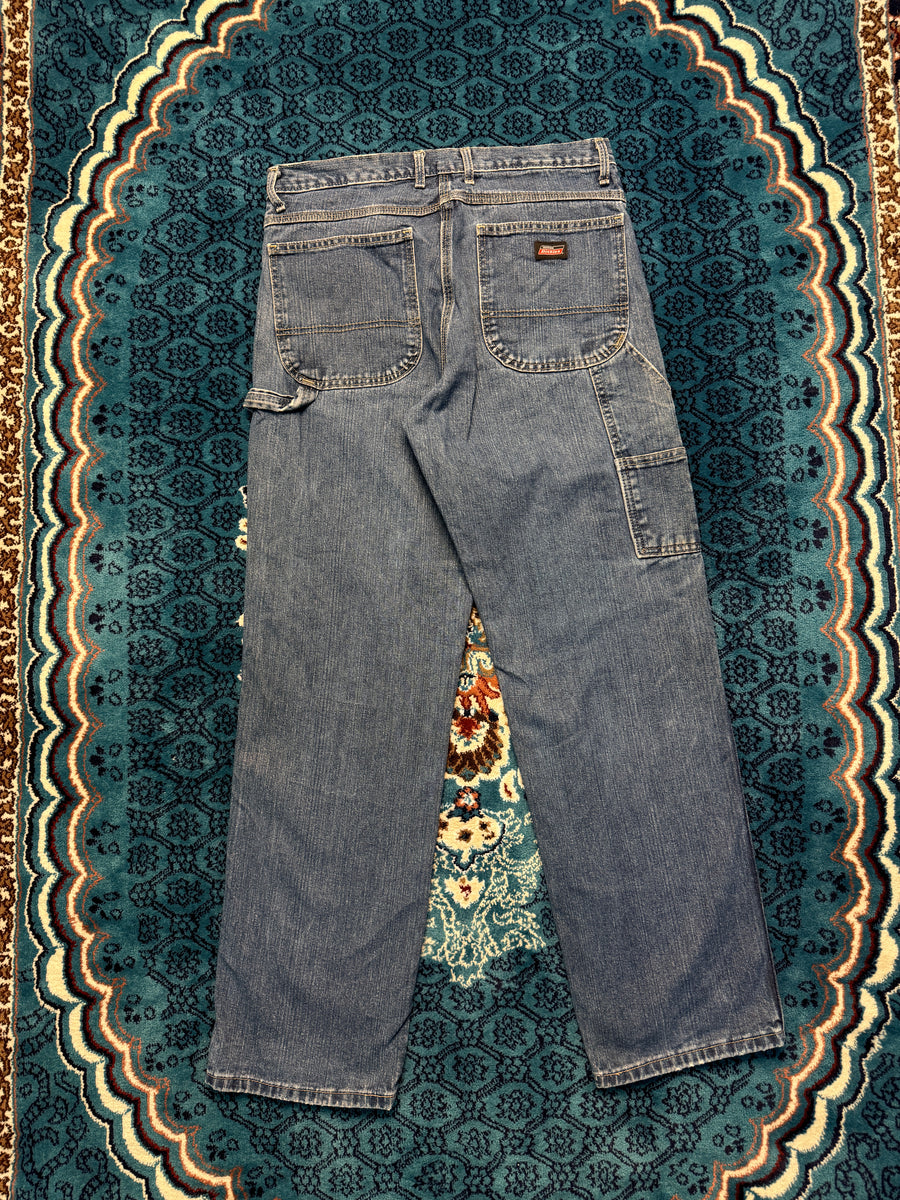 Dickies Blue Dungaree Style Jeans - 32