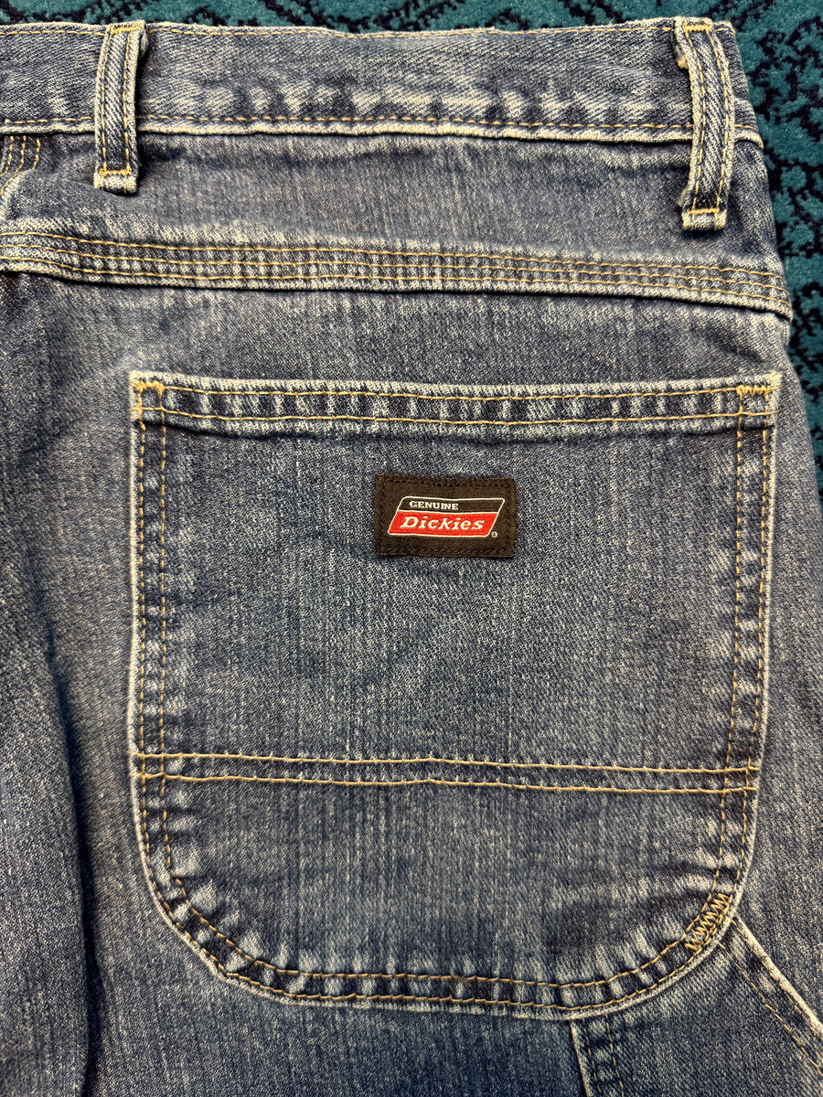 Dickies Blue Dungaree Style Jeans - 32