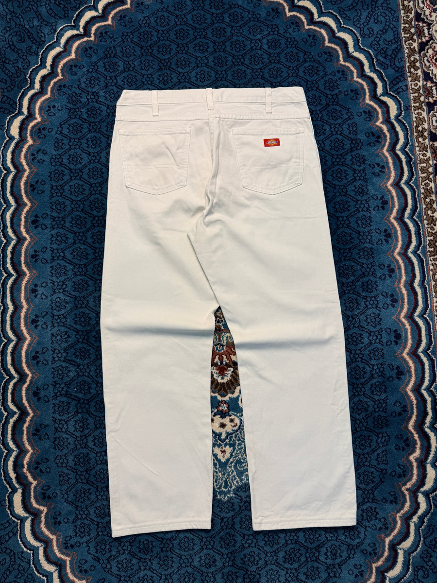 Dickies White Straight Fit Jeans - 34
