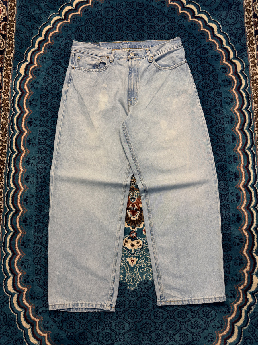 Levi's Blue 578 Washed Baggy Jeans - 36