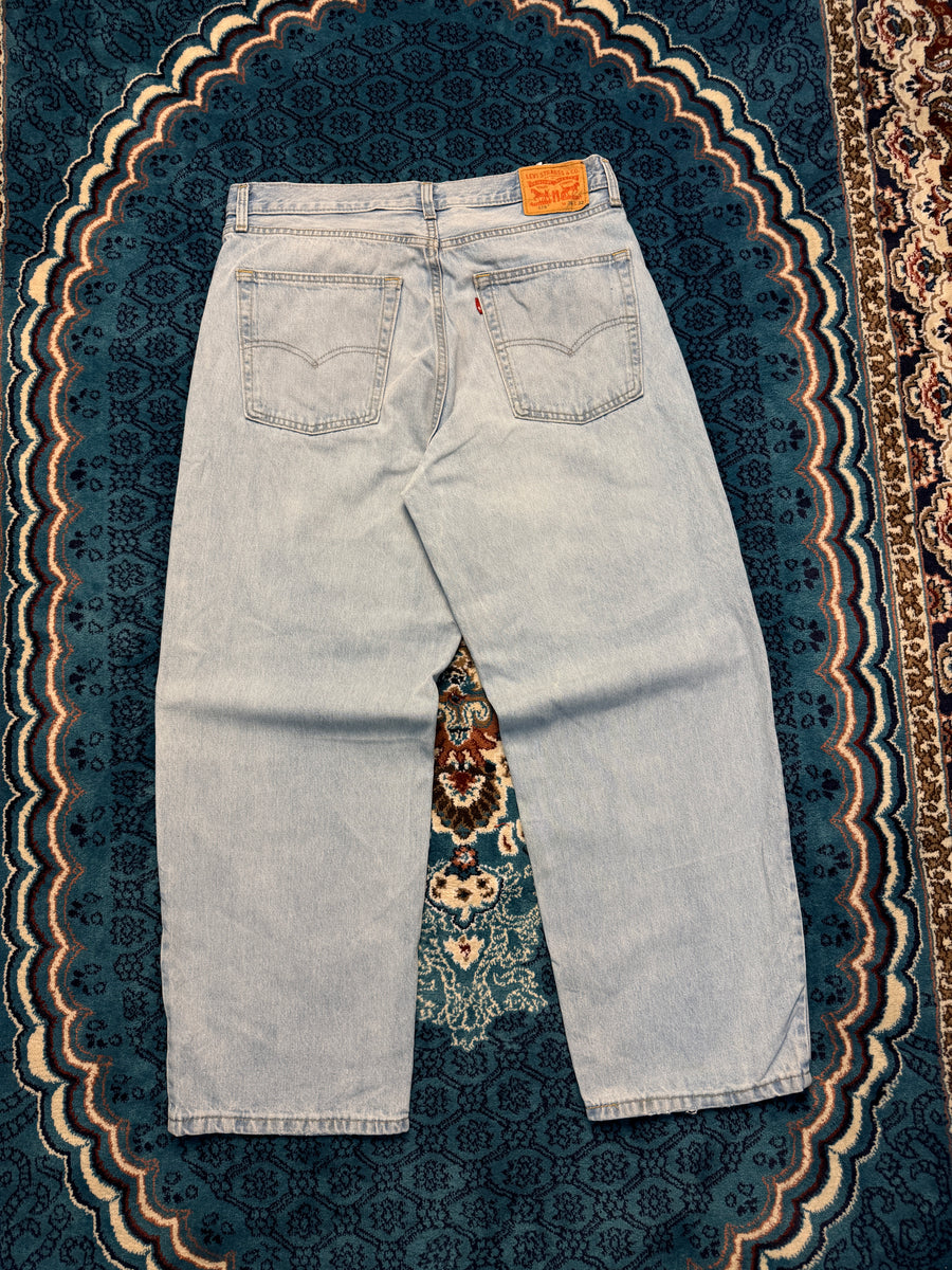 Levi's Blue 578 Washed Baggy Jeans - 36
