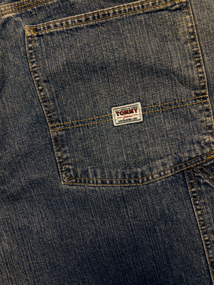 Tommy Jeans Blue Dungaree Style Jeans - 36