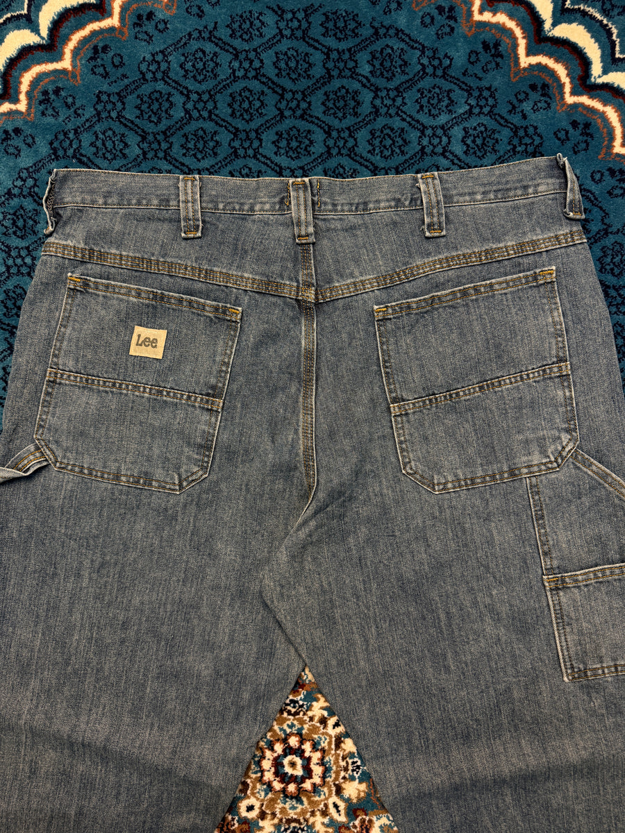 Lee Blue Dungaree Style Loose Fit Jeans - 38