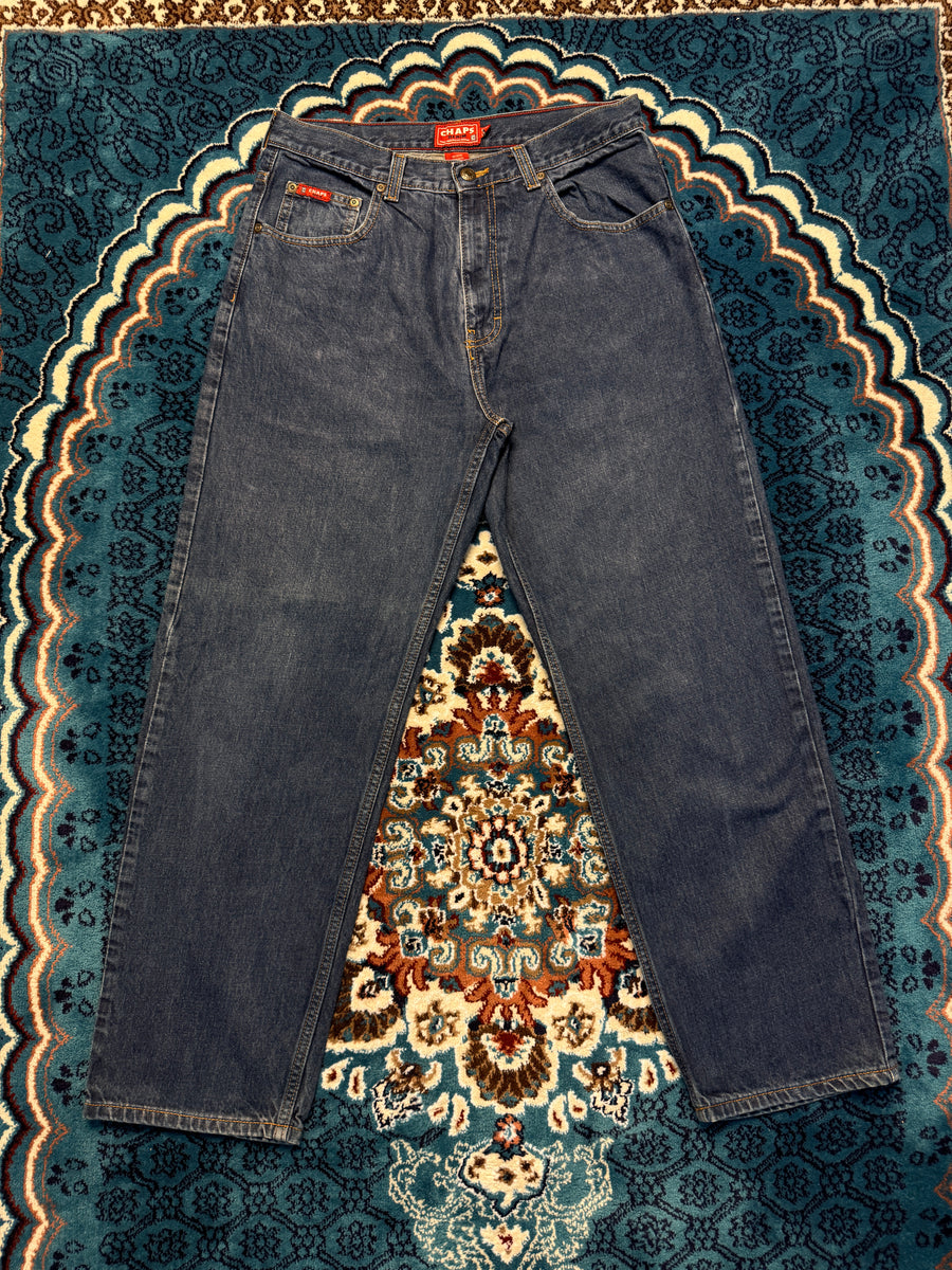 Chaps Denim Blue Straight Fit Jeans - 32