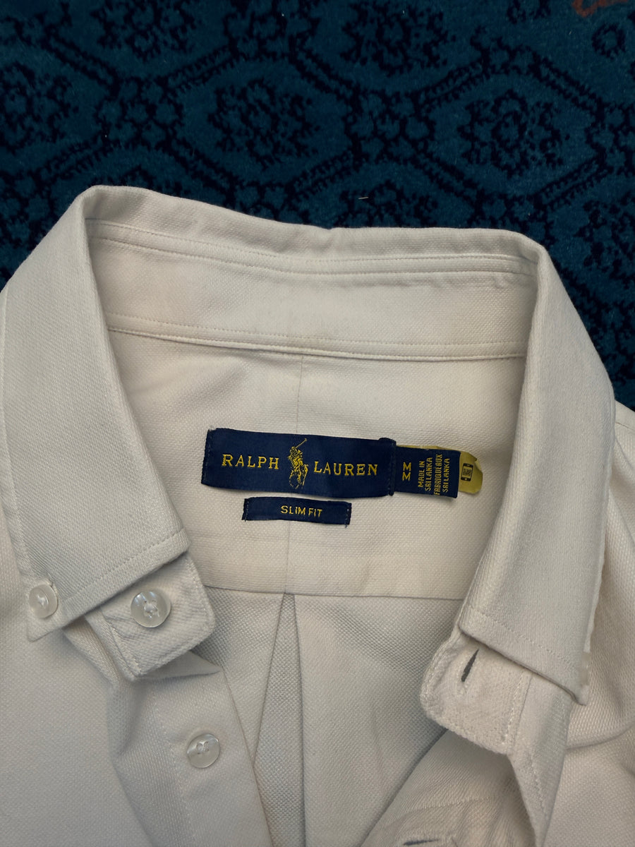 Ralph Lauren White Slim Fit Shirt - M