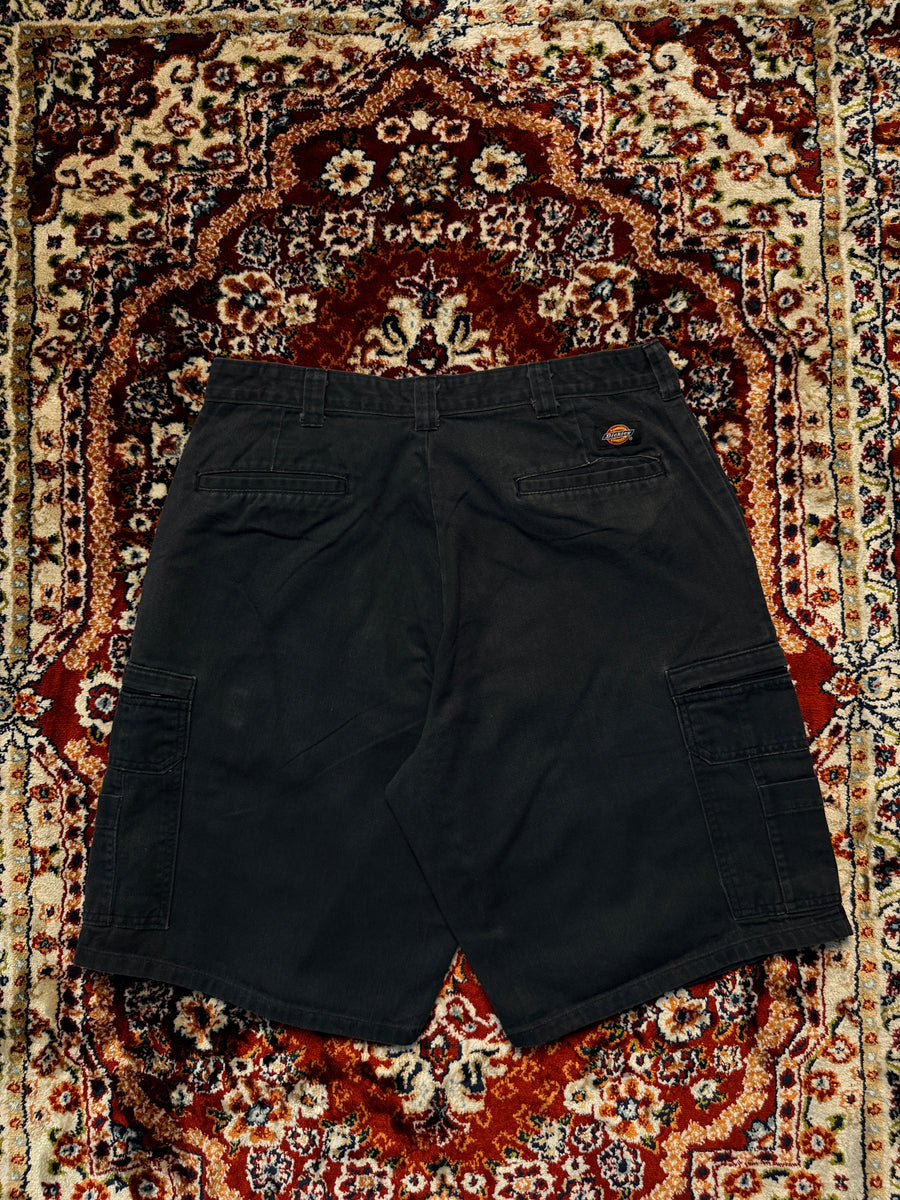 Dickies Black Cotton Shorts - 32