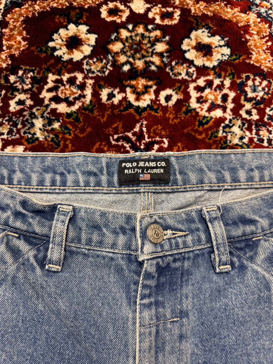 Polo Jeans Co. Denim Carpenter Shorts - 36