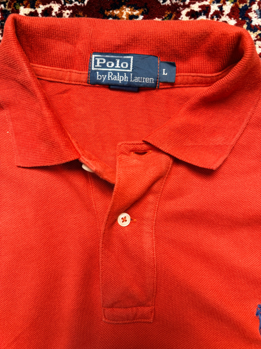 Polo By Ralph Lauren Red Polo Shirt - L