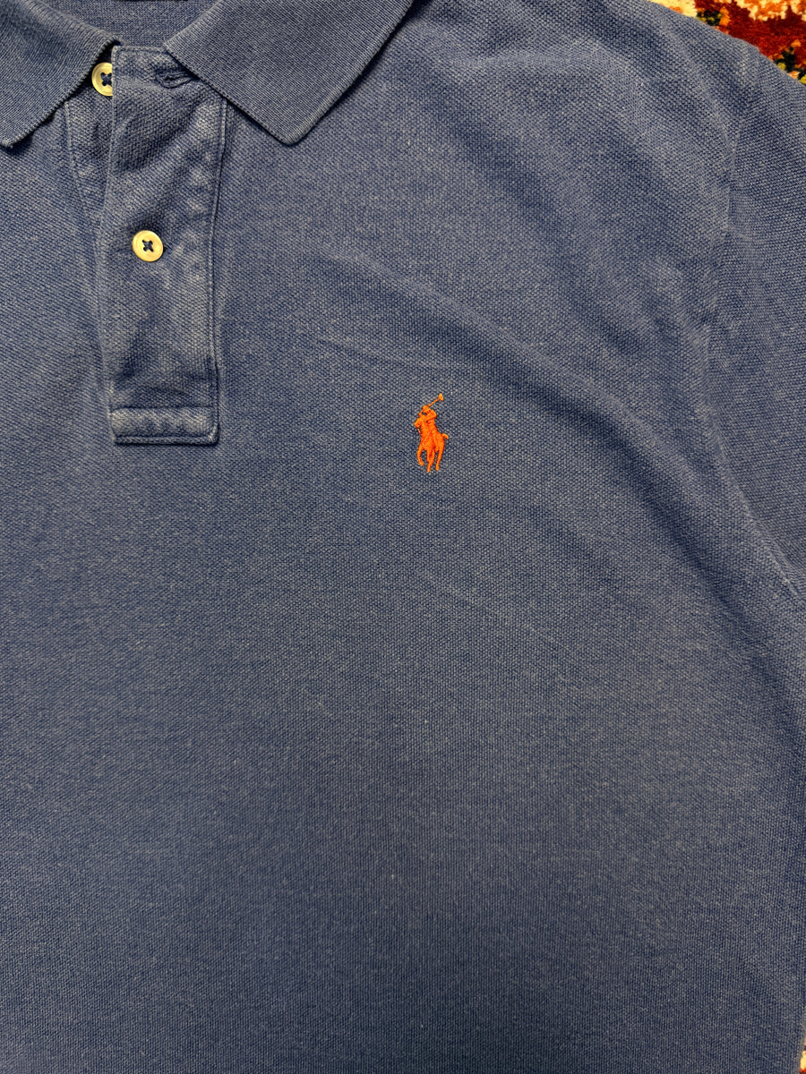 Polo Ralph Lauren Blue Classic Fit Polo Shirt - M