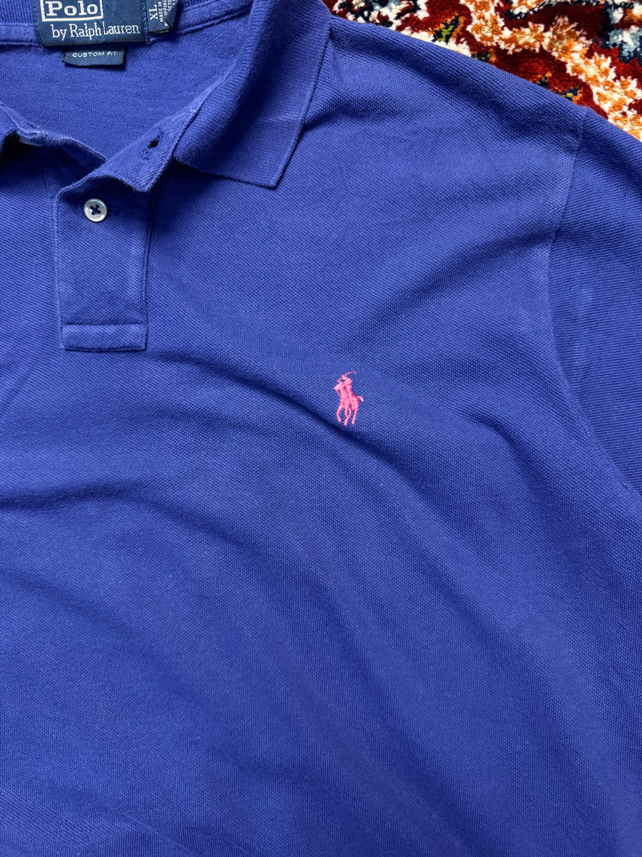 Polo by Ralph Lauren Blue Polo Shirt - XL
