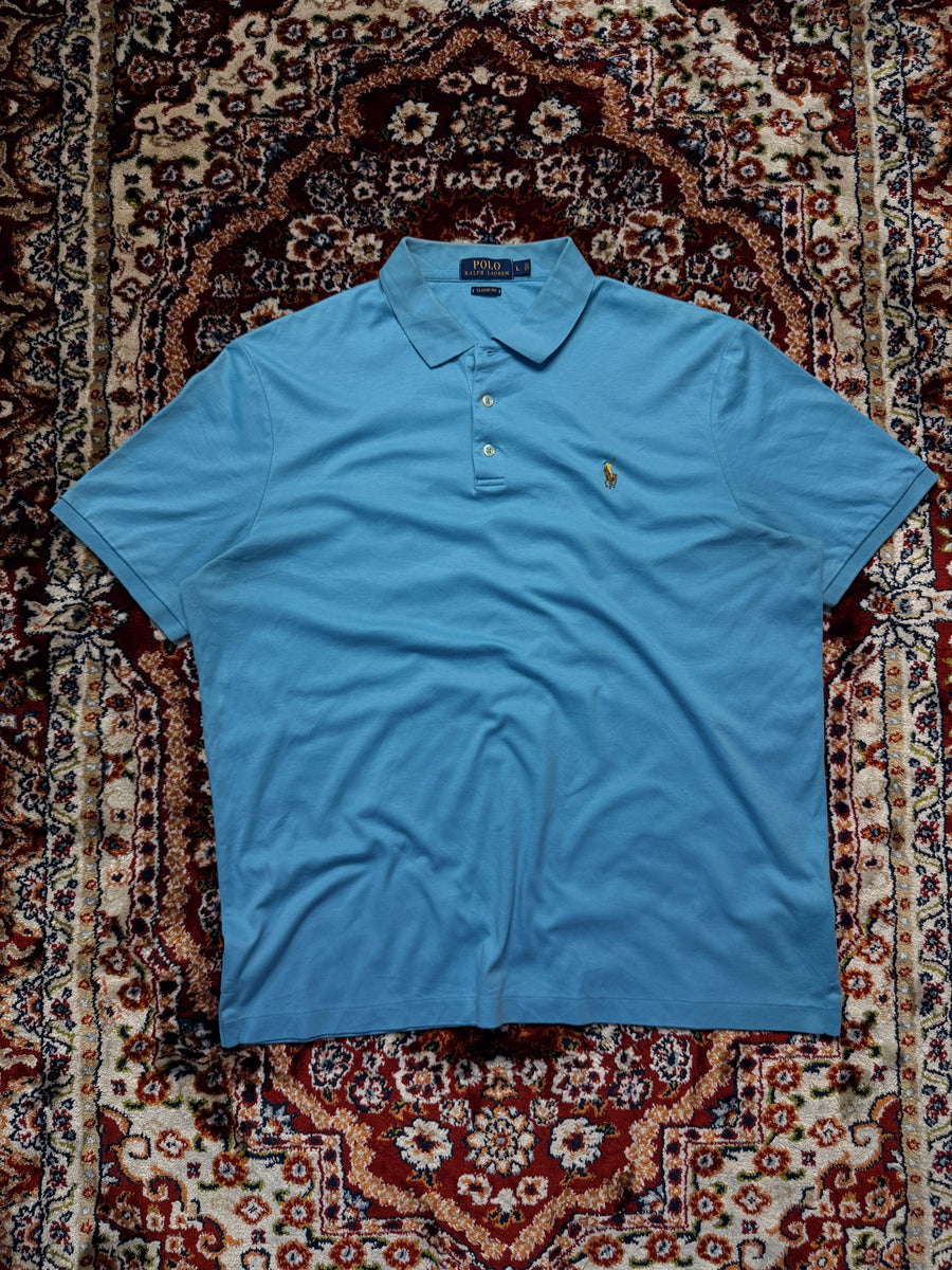 Polo Ralph Lauren Sky Blue Classic Fit Polo Shirt - L