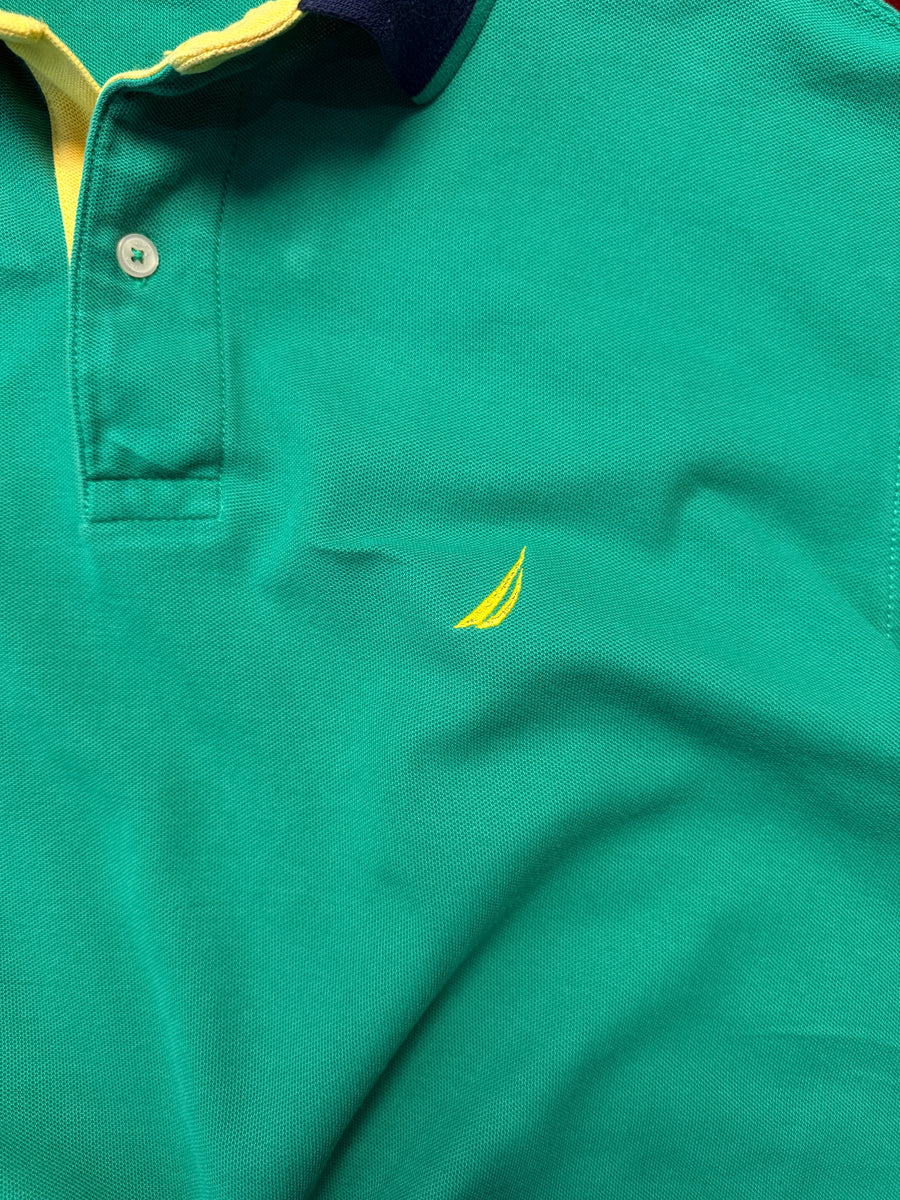Nautica Green Polo Shirt - M
