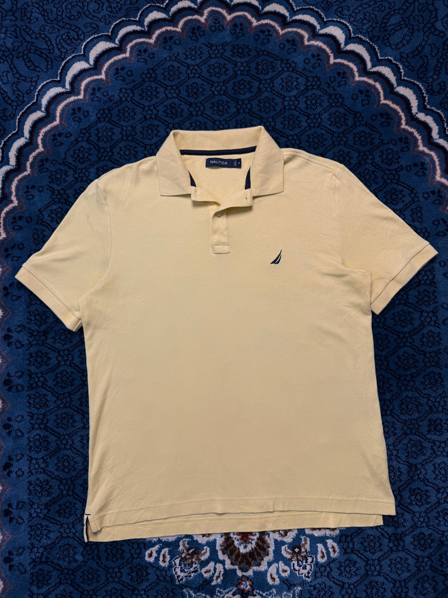 Nautica Yellow Polo Shirt - M