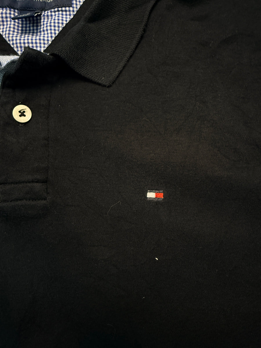 Tommy Hilfiger Black Polo Shirt - M