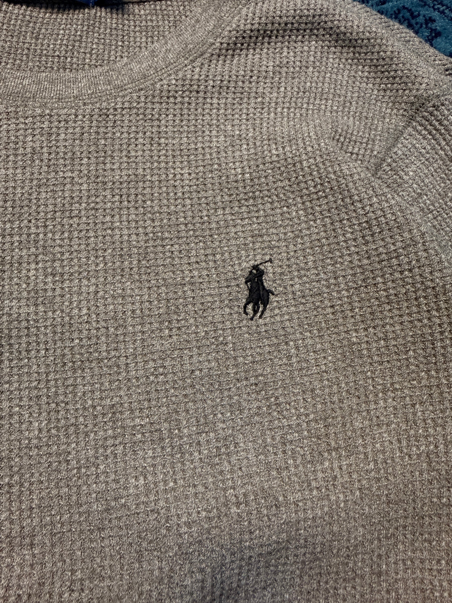 Polo Ralph Lauren Grey Long Sleeve T-Shirt - S