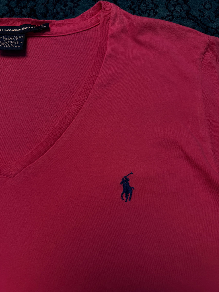 Ralph Lauren Sport Pink T-Shirt - XL