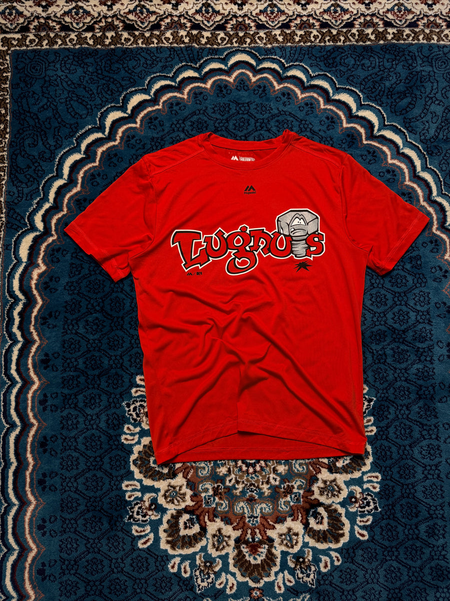 Majestic Evolution Red Graphic Tee - M