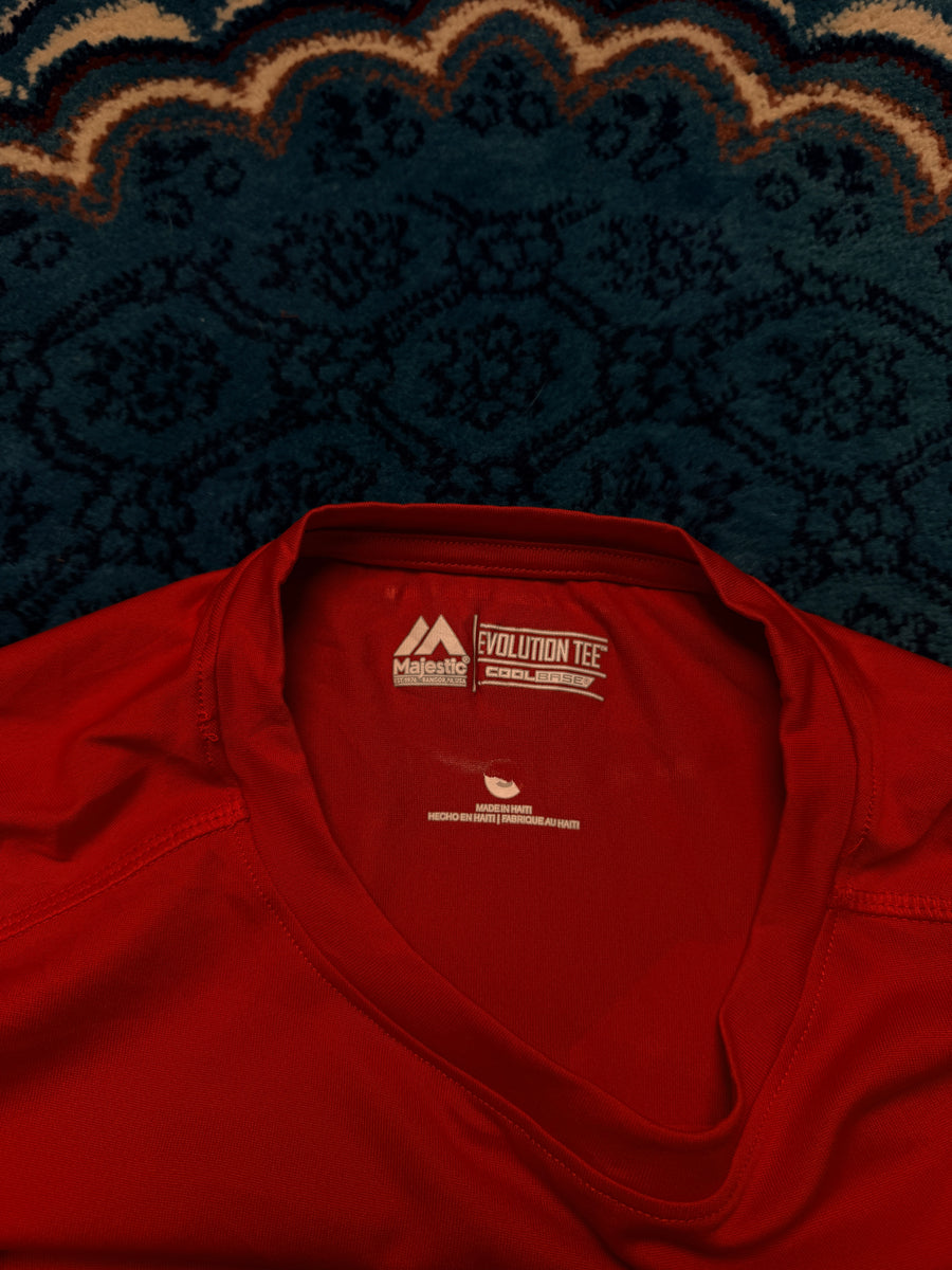 Majestic Evolution Red Graphic Tee - M