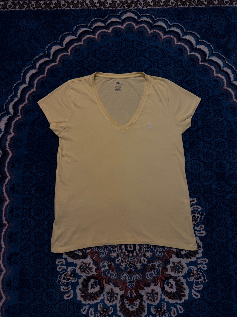 Polo Ralph Lauren Light Yellow T-Shirt - M