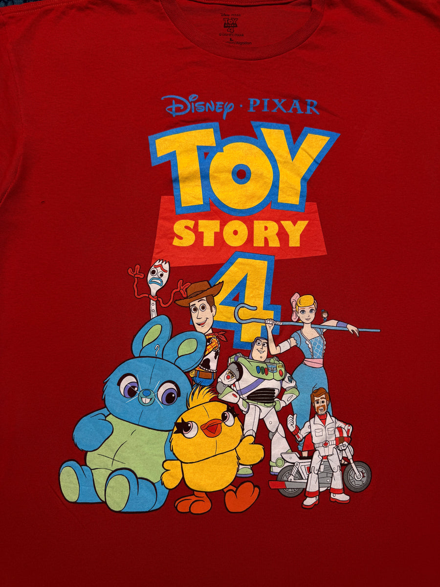 Disney Pixar Toy Story 4 Red T-Shirt - L
