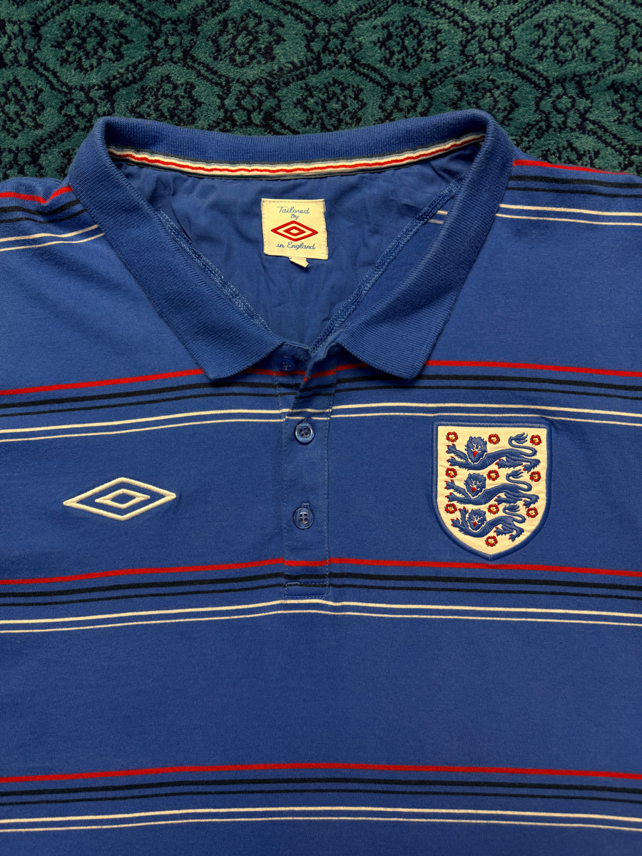 Umbro Blue England Polo Shirt - XL