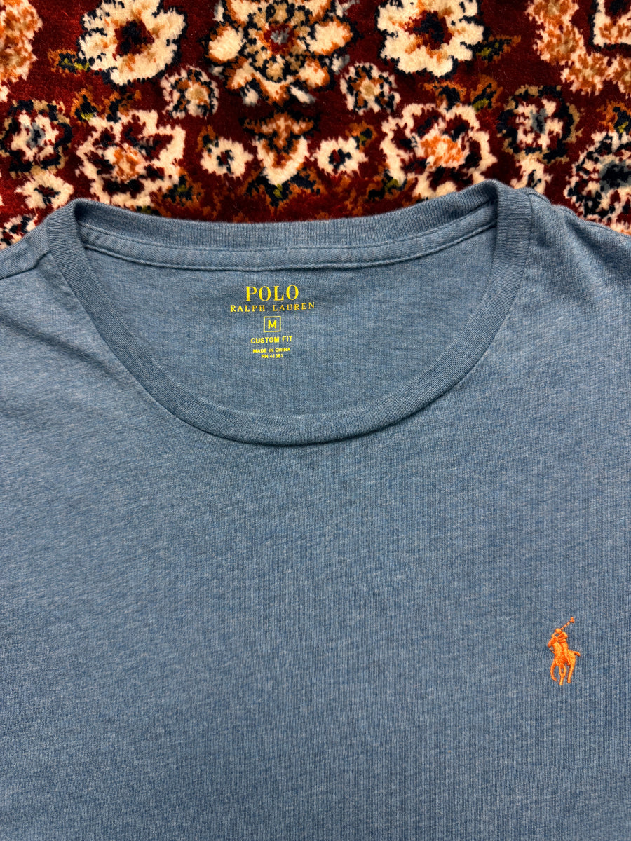 Polo Ralph Lauren Blue Custom Fit T-Shirt - M